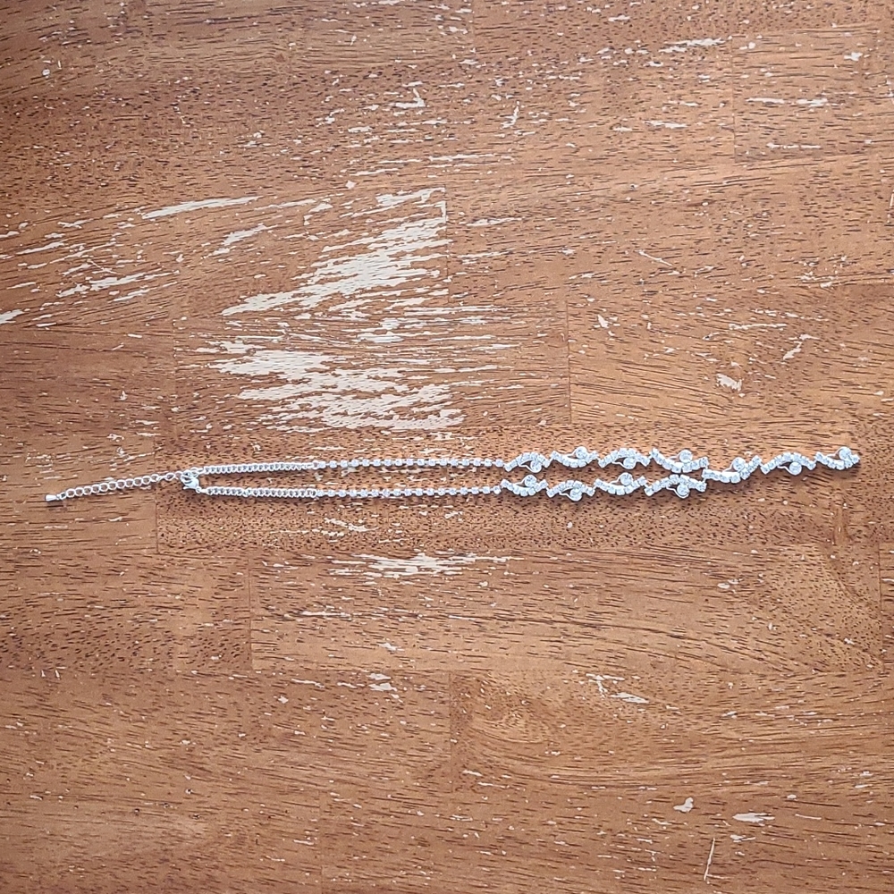 🎉 3/$25 Rhinestone Prom Necklace - Picture 3 of 3